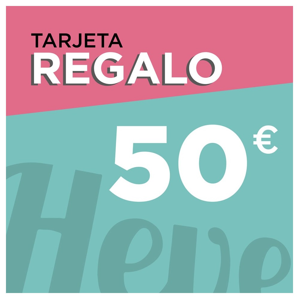 Tarjeta regalo 50 euros Tarjeta regalo 50 euros
