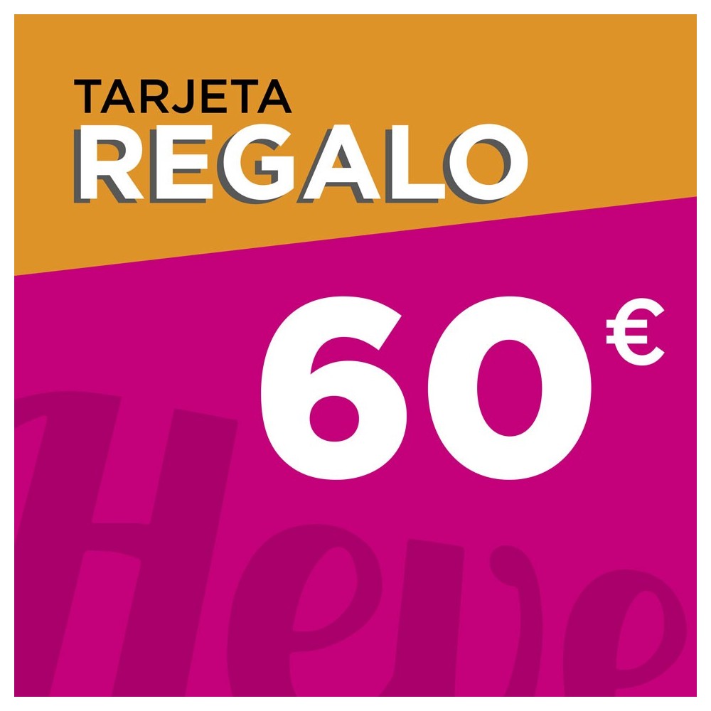 Tarjeta regalo 60€ Tarjeta regalo 60€