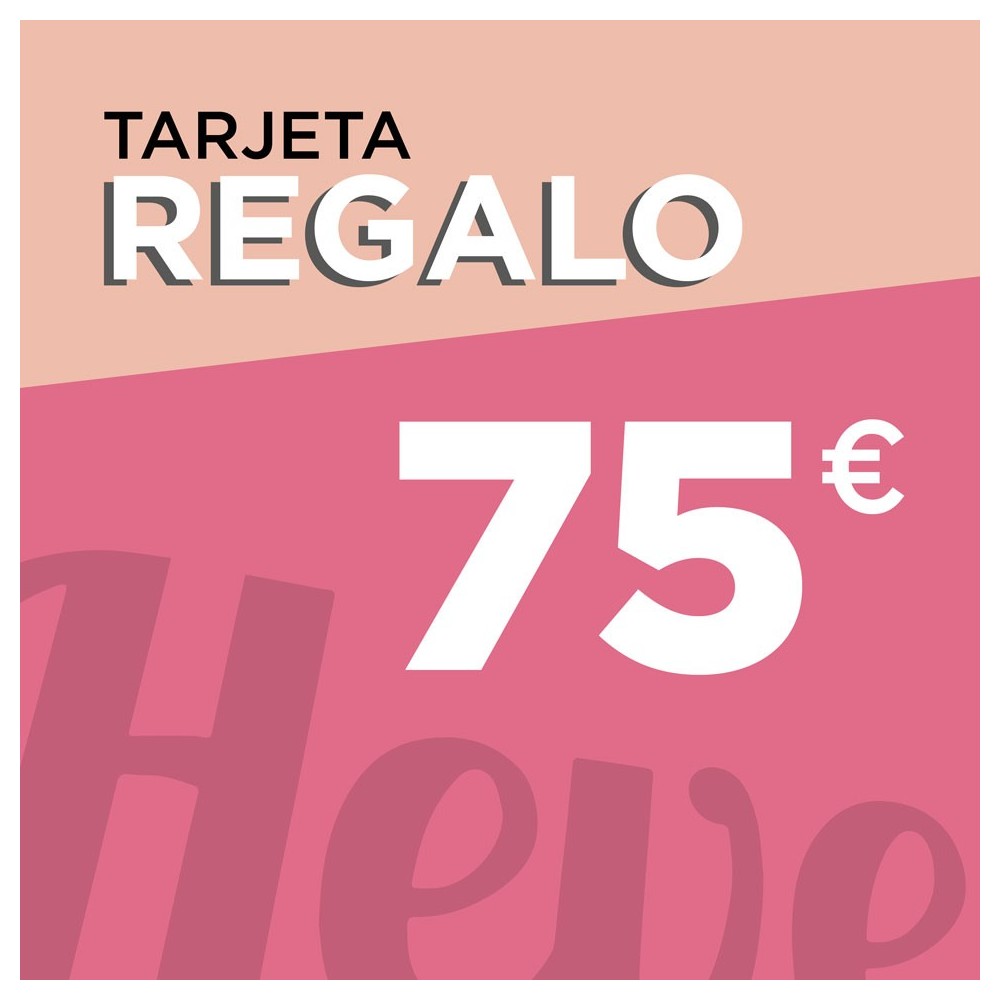 Tarjeta regalo 75€ Tarjeta regalo 75€