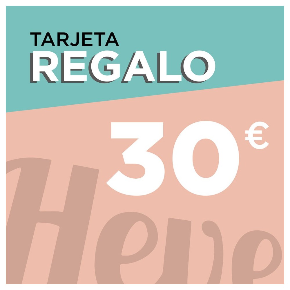 Tarjeta regalo 30 euros Tarjeta regalo 30 euros