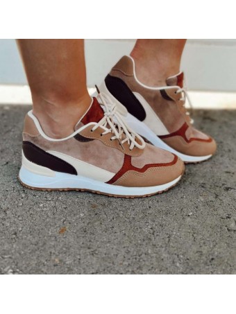 Deportiva Antelina SPYRO Taupe Heve Deportiva Antelina SPYRO Taupe Heve