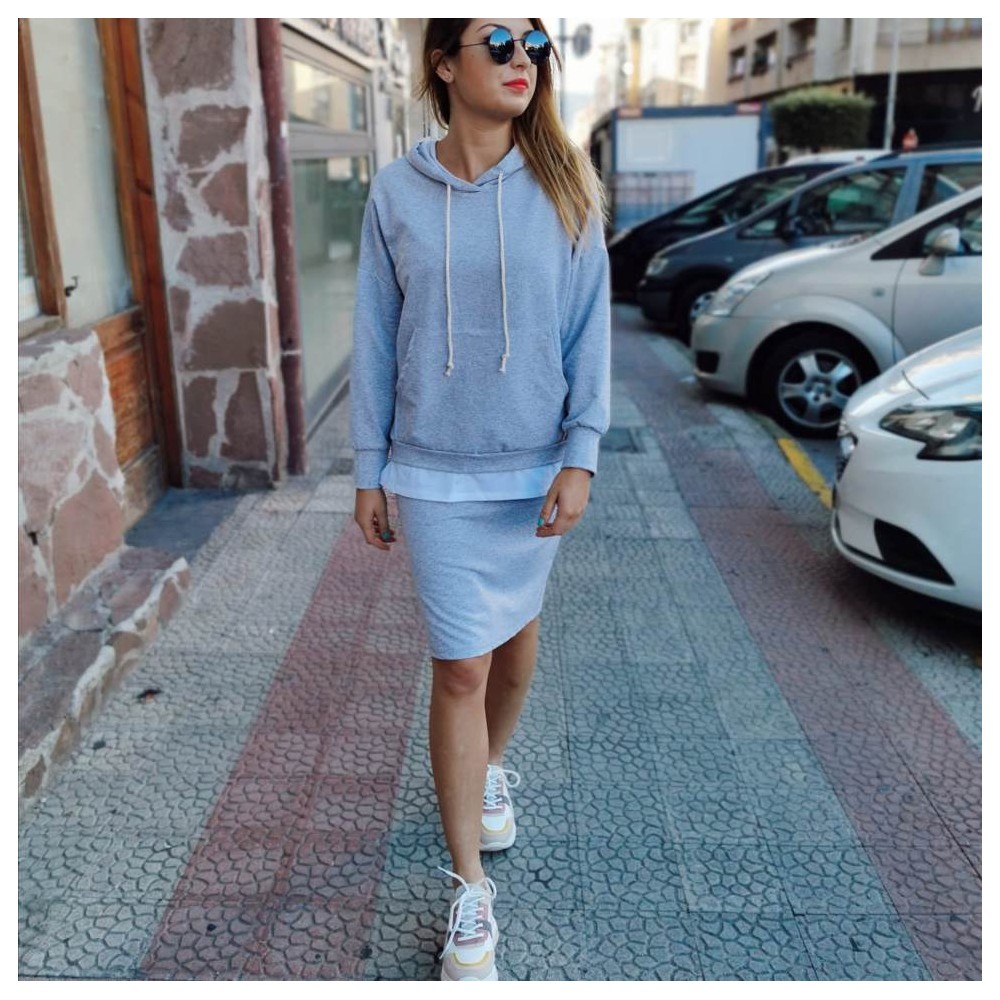 Conjunto Sport TRUDY Gris Heve Conjunto Sport TRUDY Gris Heve