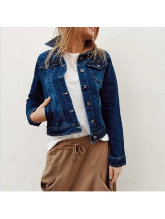 Cazadora Denim Básica CAYETANA Heve Cazadora Denim Básica CAYETANA Heve