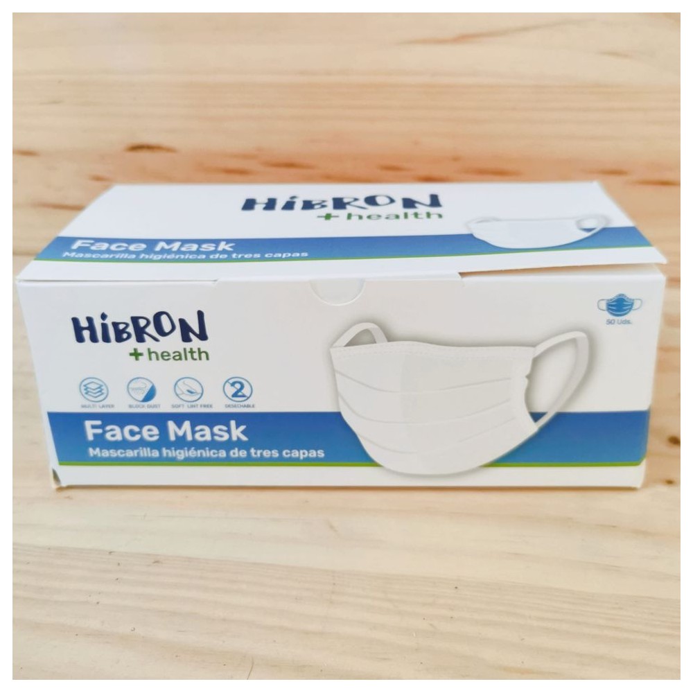 Pack 50 Mascarilla Quirúrgica Heve Pack 50 Mascarilla Quirúrgica Heve