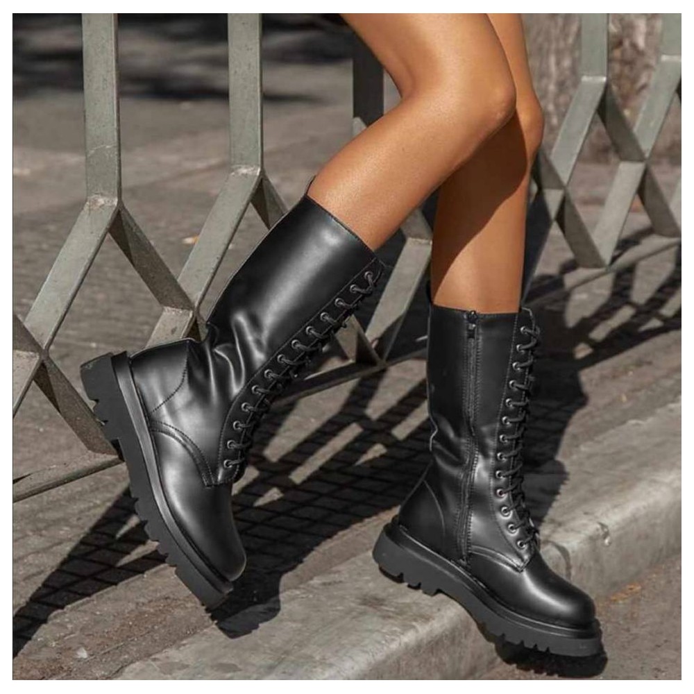 Bota Militar DAYTONA Negro Heve Bota Militar DAYTONA Negro Heve