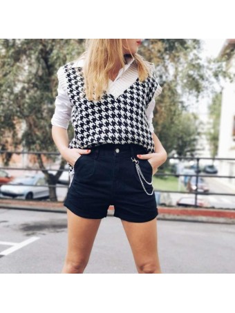 Short Cadena FINCH Negro Heve Short Cadena FINCH Negro Heve
