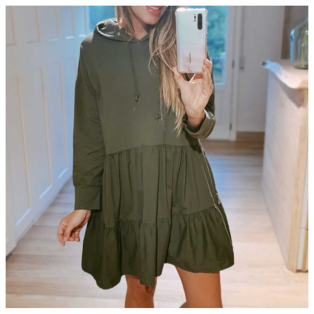 Vestido Sport COUNTY Verde Heve Vestido Sport COUNTY Verde Heve